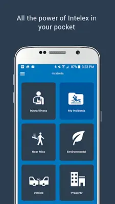 Intelex Mobile android App screenshot 2